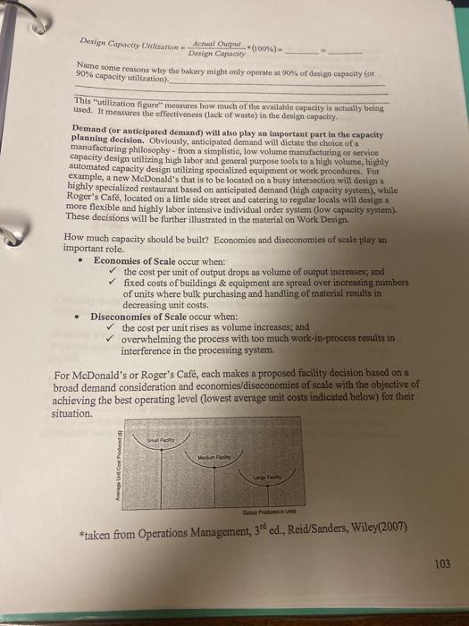 Capacity Planning And Facility Location Lavell Chegg Com