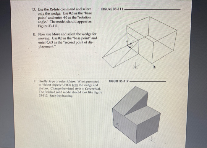 Solid Modelling Using Auto Cad Questions Solved Draw the following shapes using solid modeling | Chegg.com