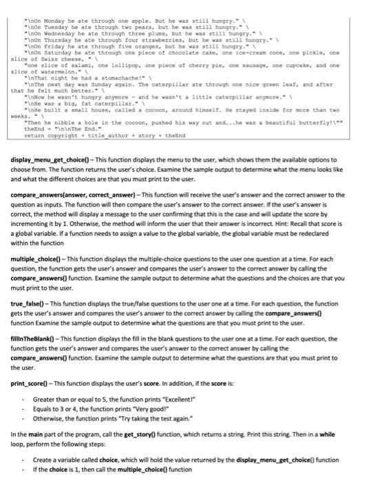 Solved Create a global variable called list_length and | Chegg.com