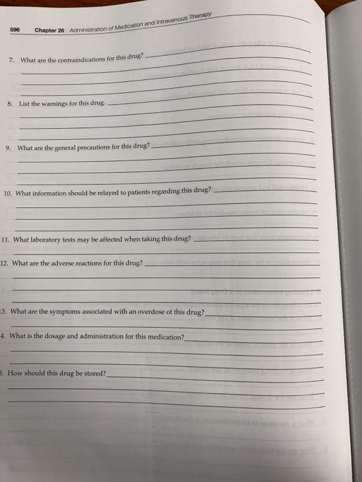 Solved Chapter 26 Administration of Medication and | Chegg.com