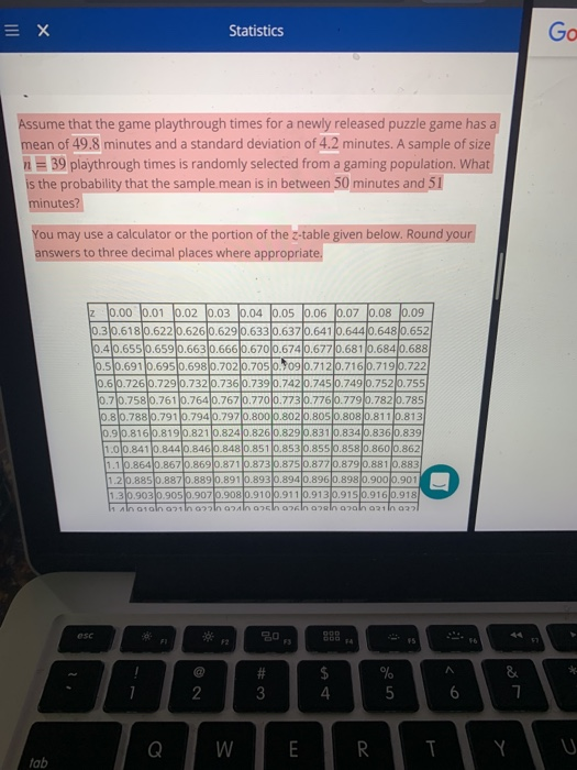 statistical calculations crossword