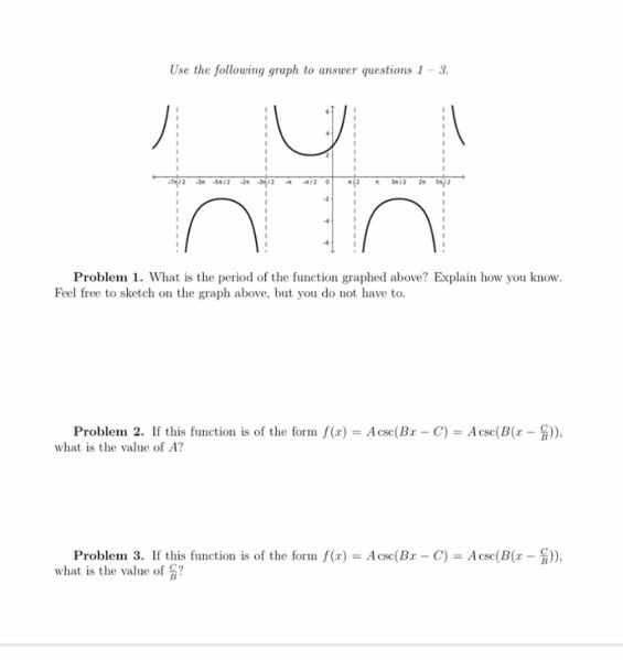 Solved Use the following graph to answer questions 1 - 3. | Chegg.com