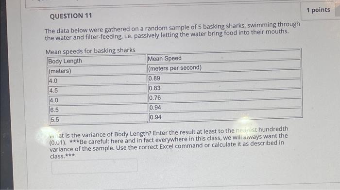 Solved The data below were gathered on a random sample of 5 | Chegg.com