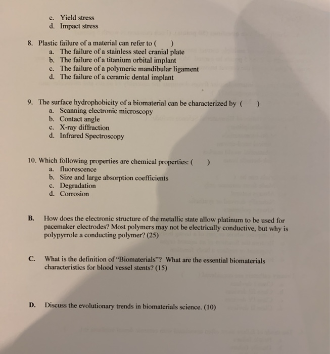 Solved 1. Which Types Of Intermolecular Forces Dominate The 