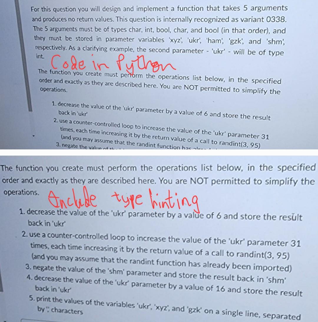 Solved For This Question You Will Design And Implement A Chegg