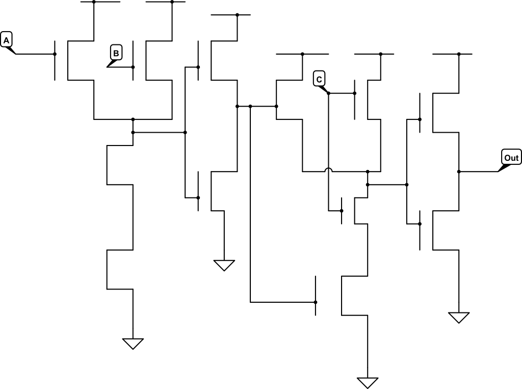 Solved 1. ﻿Replace the transistors in your AND gate diagram | Chegg.com