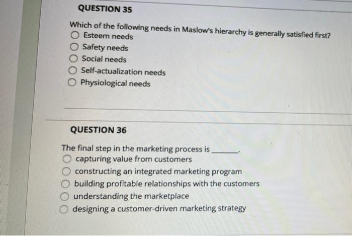 Solved QUESTION 33 Which of the following types of marketing | Chegg.com