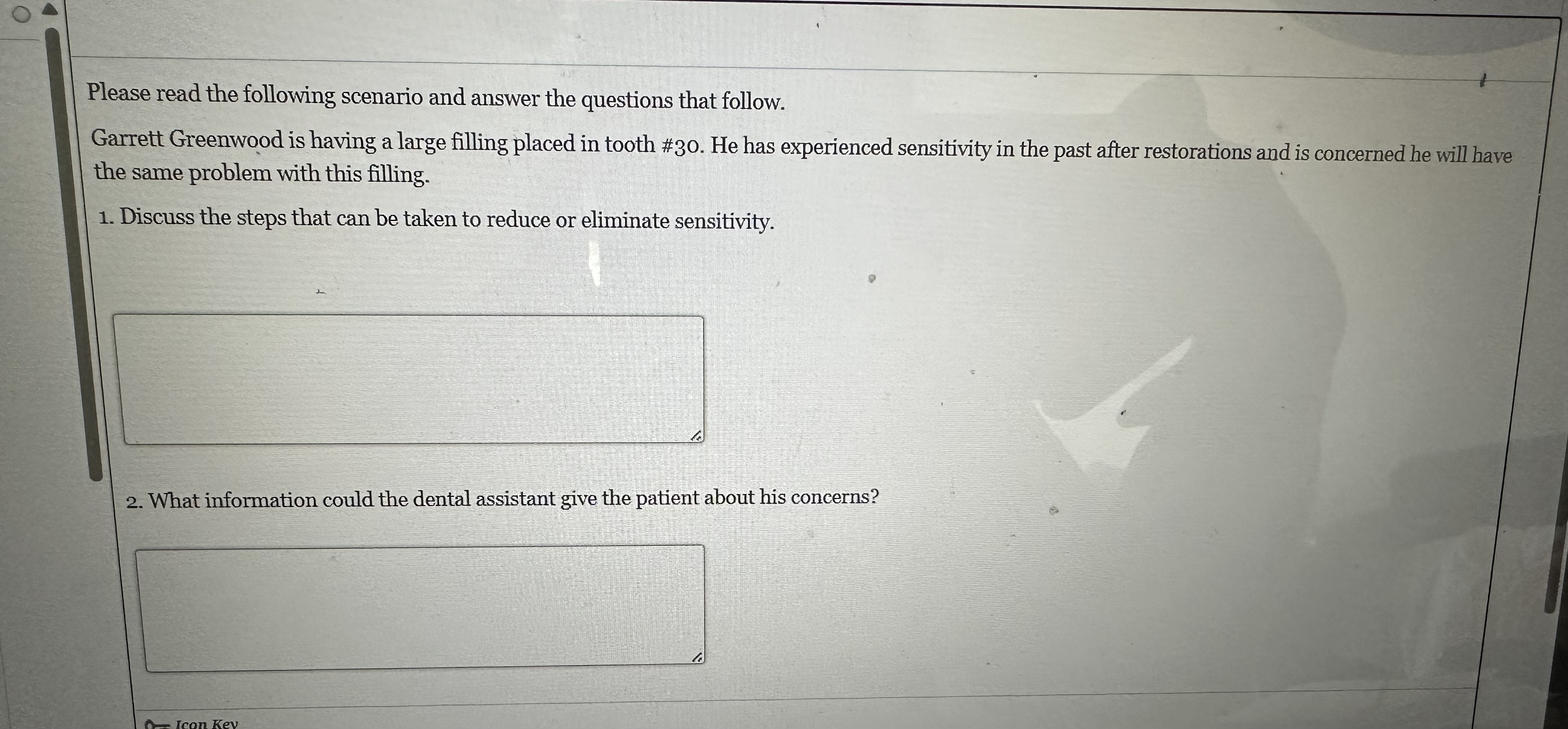Solved Please read the following scenario and answer the | Chegg.com