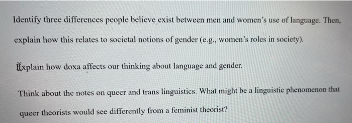 Identify one example of a) multifunctionality from | Chegg.com