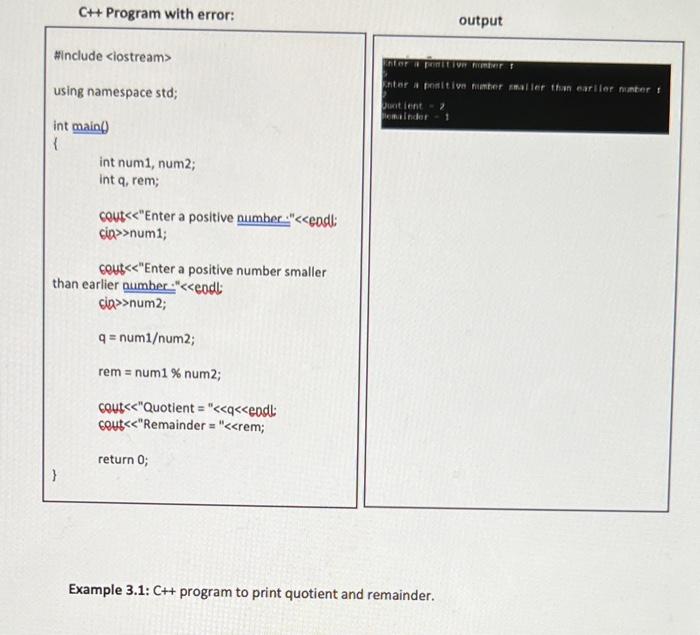 Solved Part 3: Operators http://learn.onlinegdb.com/c%2B%2B | Chegg.com