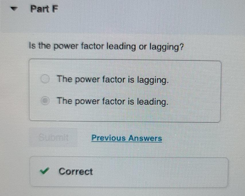 Solved The phasor voltage across a certain load is V = | Chegg.com