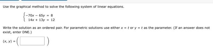Solved Use the graphical method to solve the following | Chegg.com