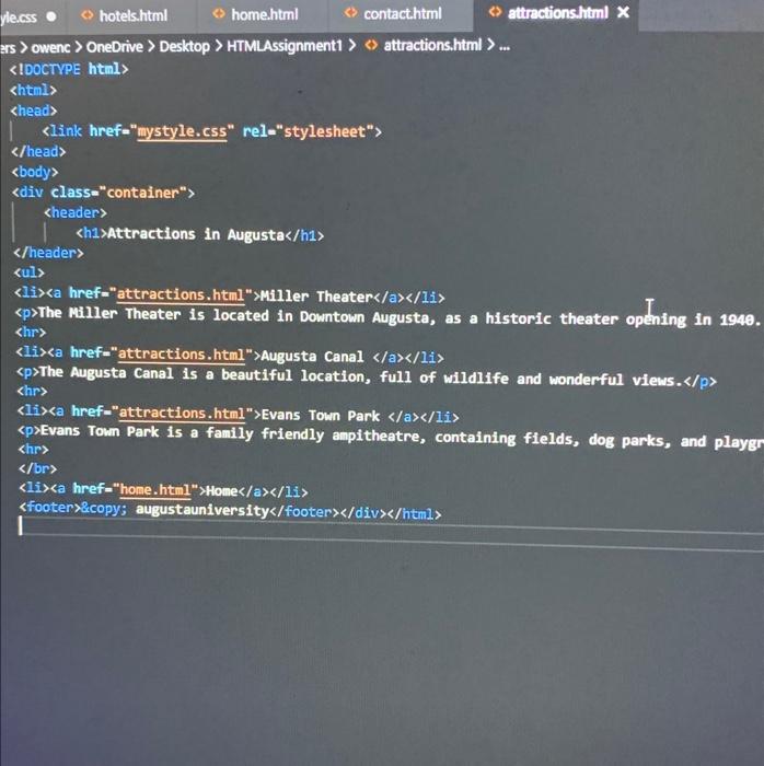Solved I need to add images as backgrounds to different HTML | Chegg.com