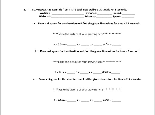 Solved Activity 1: Two students will start at the same | Chegg.com