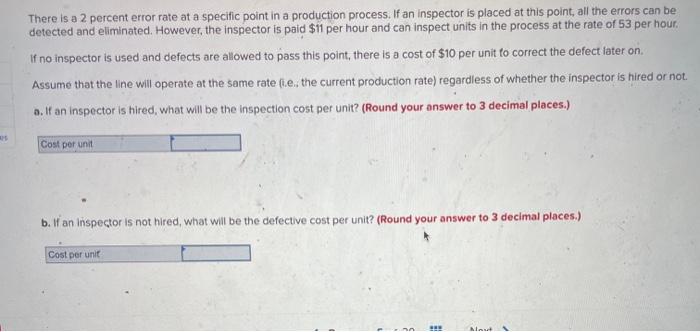 solved-there-is-a-2-percent-error-rate-at-a-specific-point-chegg