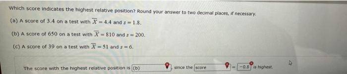 solved-which-score-indicates-the-highest-relative-position-chegg