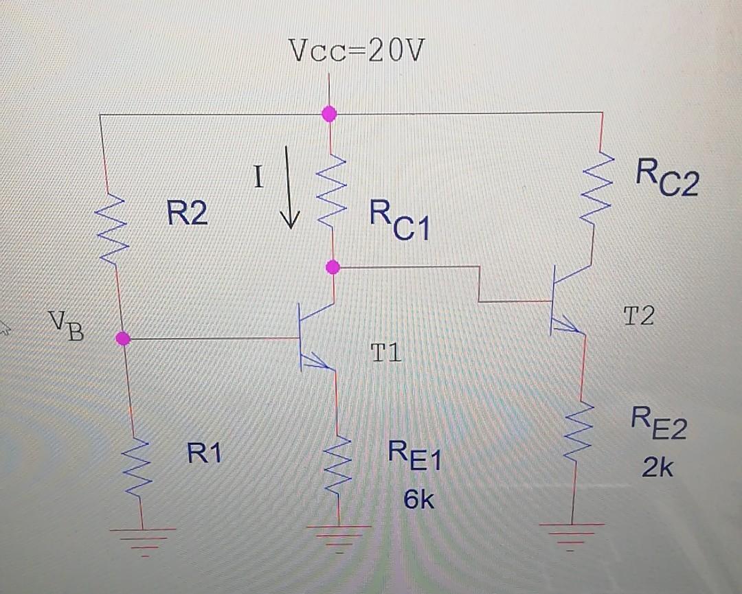 Solved B 100 Vbe 0 7v T1 The Voltage Vb On The Base Of The