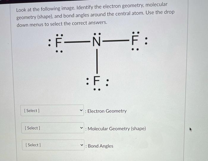 Solved Look at the following image. Identify the electron | Chegg.com