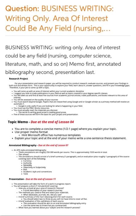 What's In Your Business Writing Library?