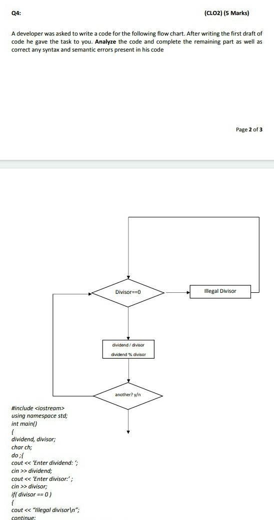 Solved Q3: (CLO1) (5 Marks) Develop the code to print given | Chegg.com