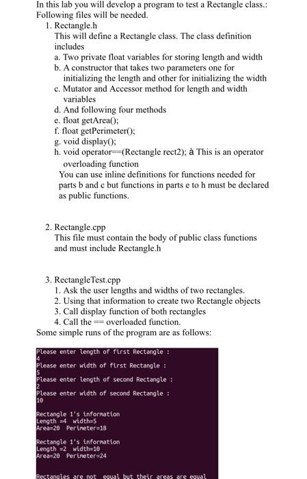 Solved In this lab you will develop a program to test a | Chegg.com