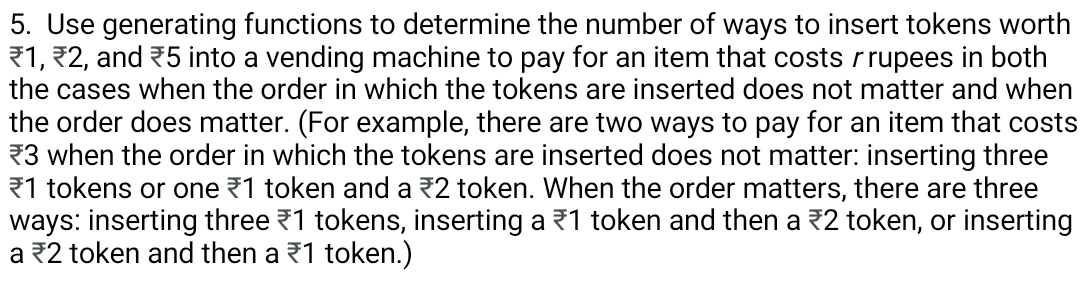 Solved 5 Use Generating Functions To Determine The Number Chegg grevenbroich-caritas-bietet-hilfe-f-r-angeh-rige-von-demenzkranken