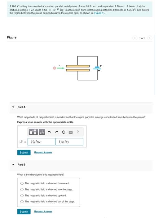 Solved A 180 V Battery Is Connected Across Two Parallel | Chegg.com