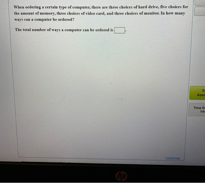 Solved When Ordering A Certain Type Of Computer, There Are | Chegg.com