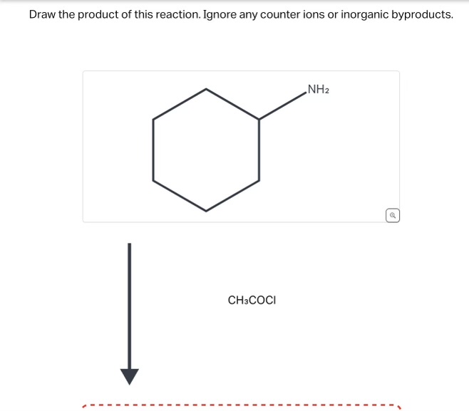 Solved Draw the product of this reaction. Ignore any counter | Chegg.com