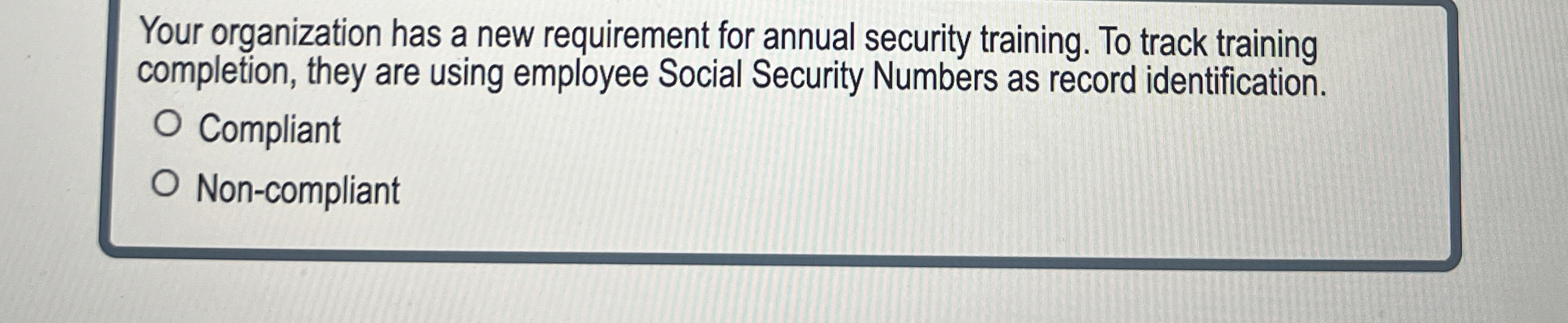 Solved Your organization has a new requirement for annual