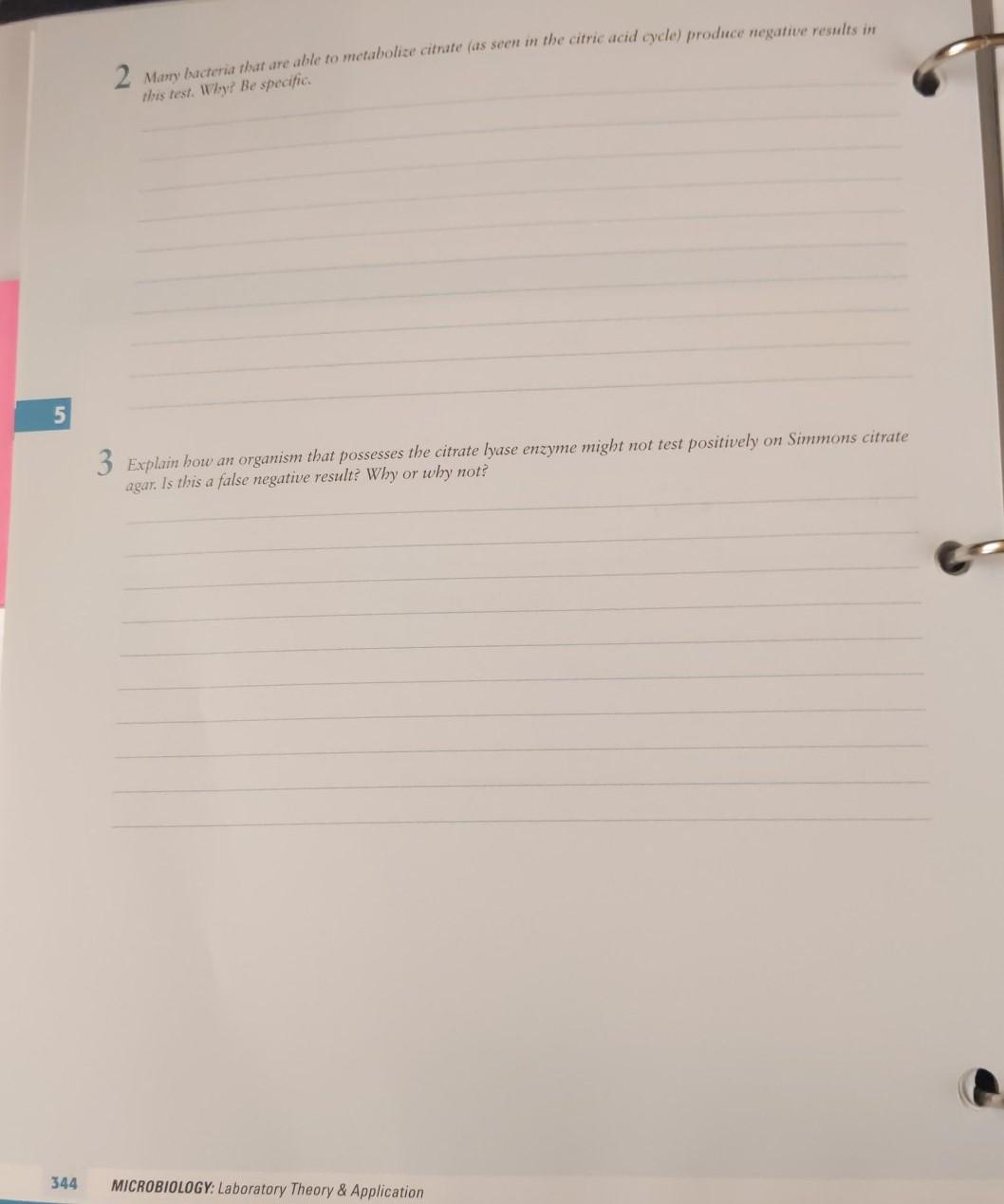 Solved Name Date Lab Section DATA SHEET 5-9 I was present | Chegg.com