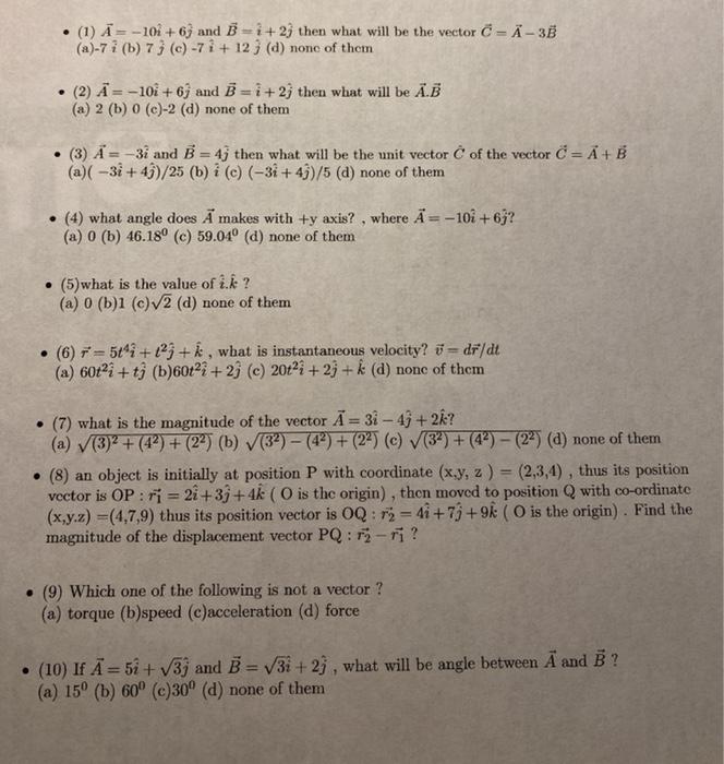 Solved 1 A 10 69 And Bri 2 Then What Will Be The Chegg Com