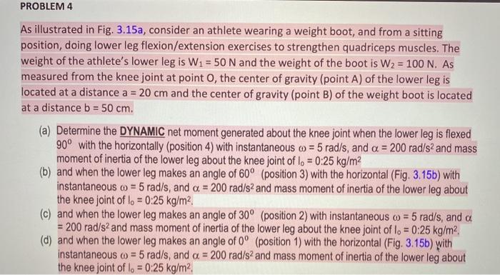 Solved 1. Consider an athlete during the squat position in