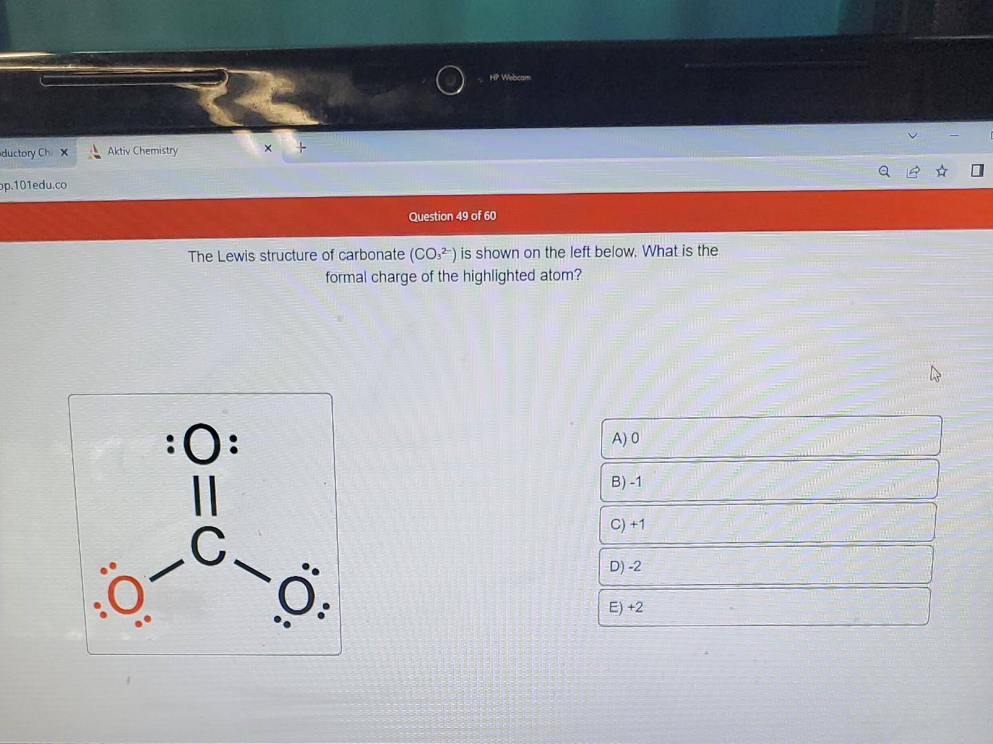 The Lewis Structure Of Carbonate Co32− Is Shown On 5262