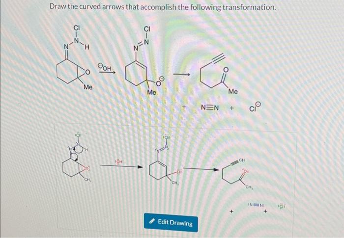 Solved Draw the curved arrows that accomplish the following | Chegg.com