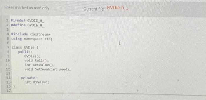 Solved lab rolling for x. c++ need the main.cpp code to | Chegg.com