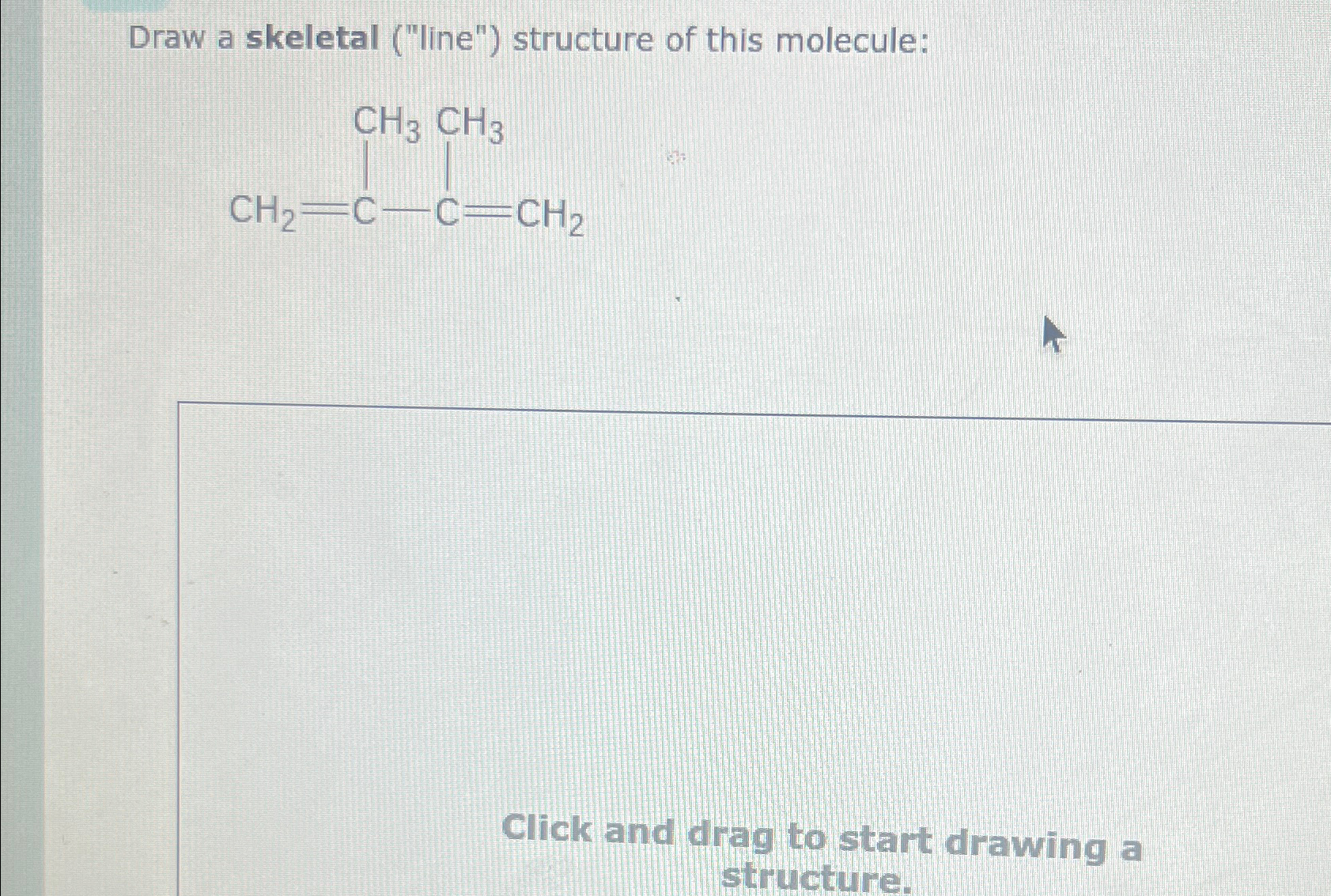 Solved Draw a skeletal (