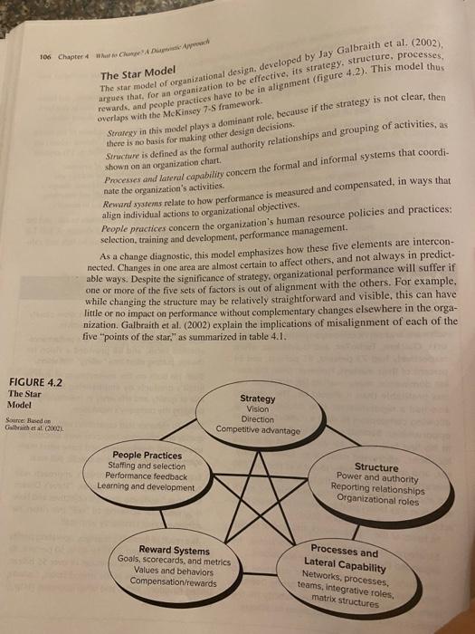 Solved 106 Chapter II Auf CDA The Star Model The star model | Chegg.com
