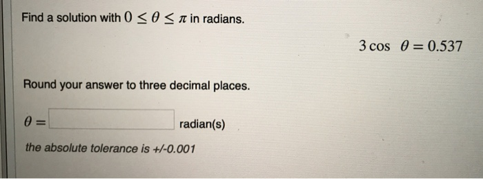 Solved Find a solution with 0 | Chegg.com