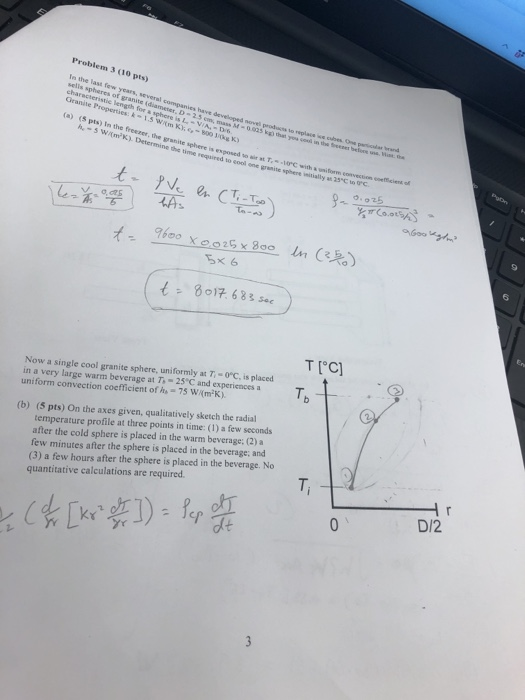 Solved my answer for part a and b so plz, kindly solve it | Chegg.com