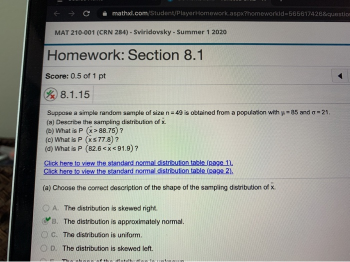 Solved mathxl.com/Student/Player | Chegg.com