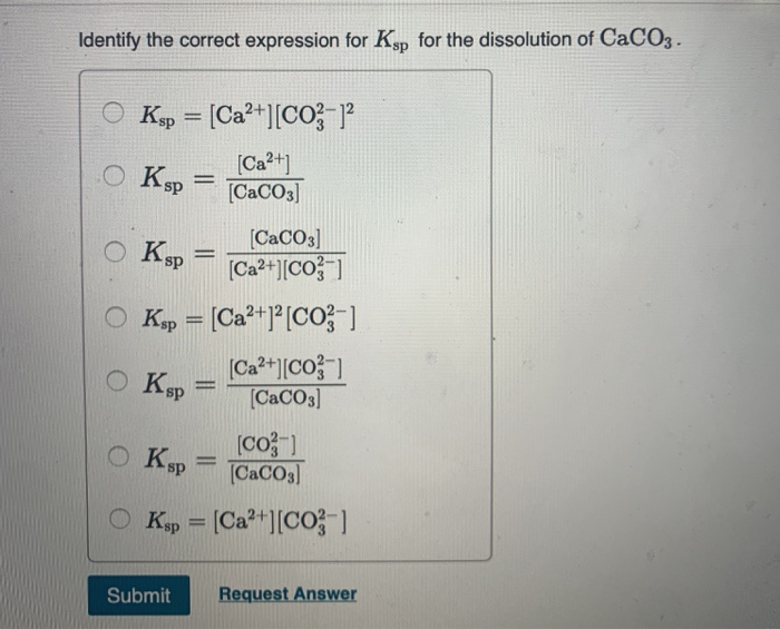 Solved Enter a balanced equation for the dissolution of Chegg