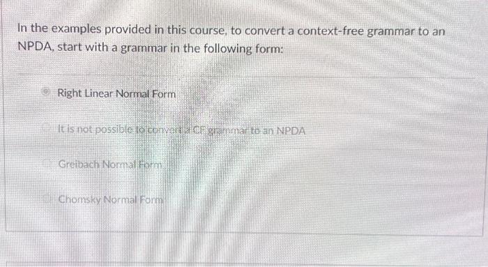 Solved In the examples provided in this course, to convert a | Chegg.com