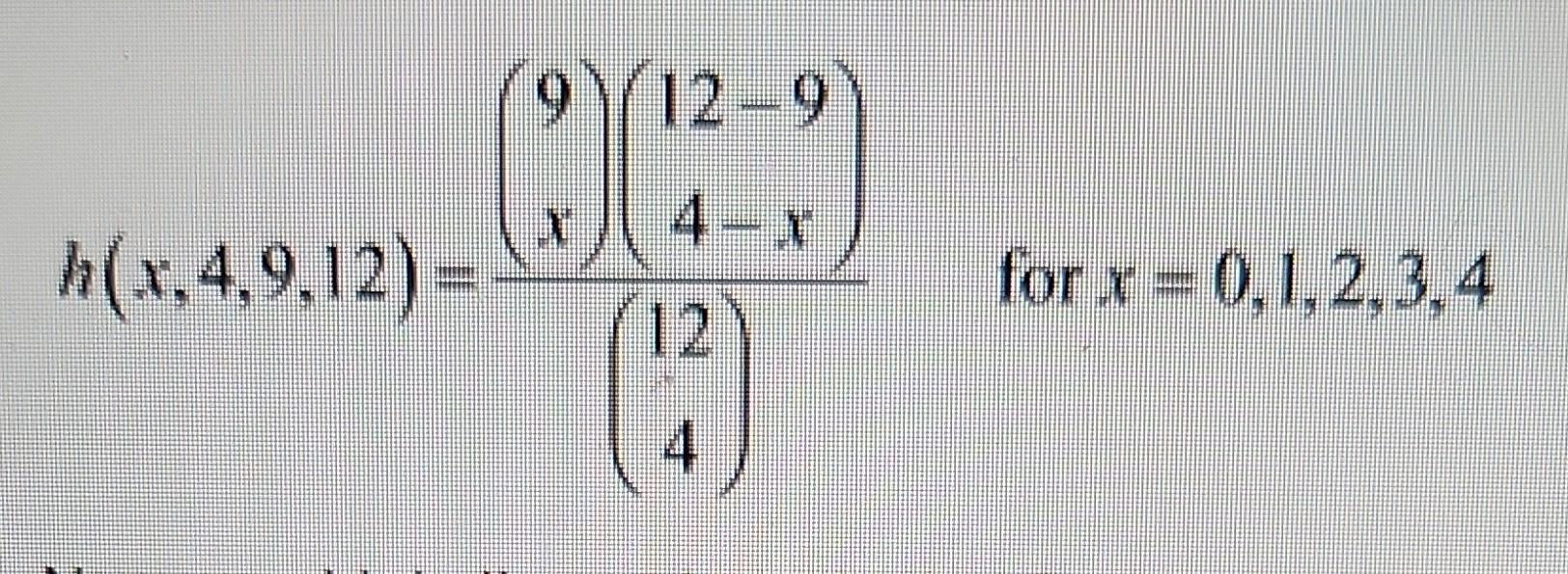 3 X 4 9 12