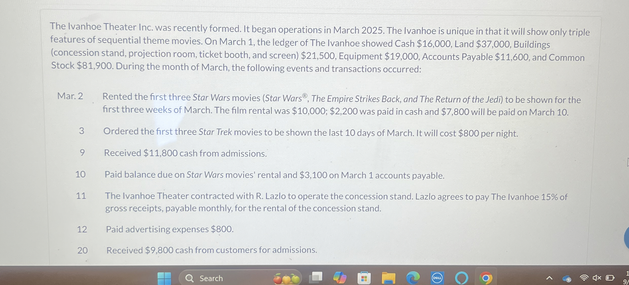 The Ivanhoe Theater Inc. was recently formed. It