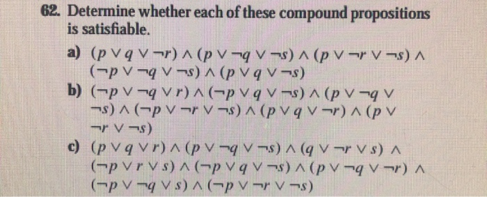 Solved 62. Determine Whether Each Of These Compound | Chegg.com