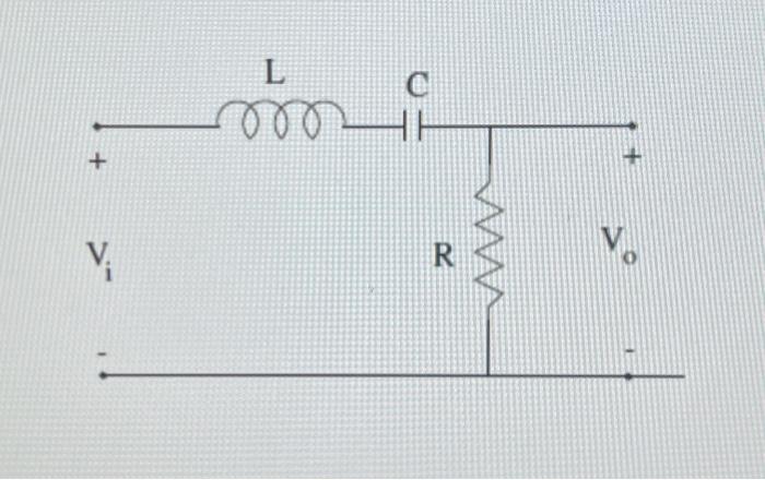 Solved RLC.pdf This filter is Low Pass Filters O O High Pass | Chegg.com