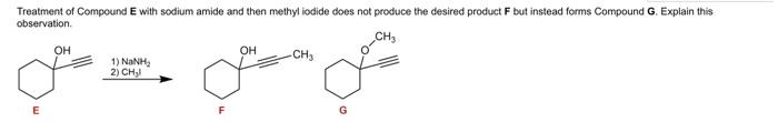 Solved 1) NaNH2 2) CH3 | Chegg.com