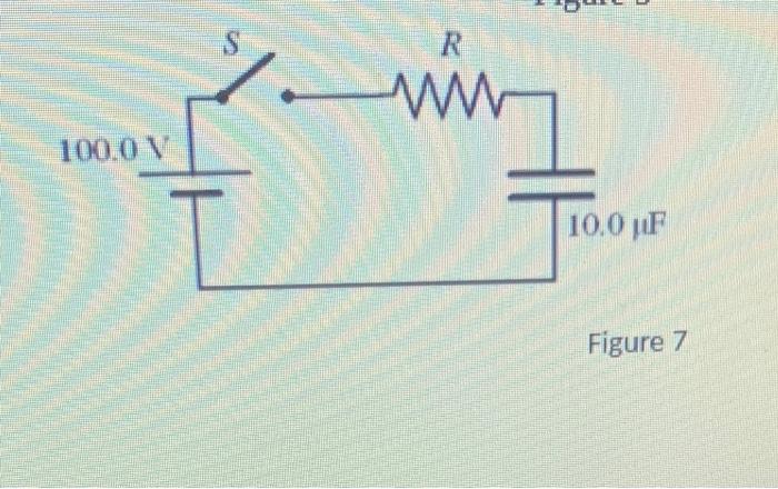 Solved The Figure 7 shows a simple RC circuit consisting of | Chegg.com