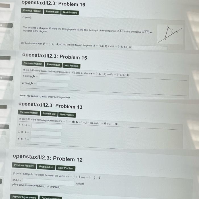 Solved please answer questions 12,13,15 and 16problem16: the | Chegg.com